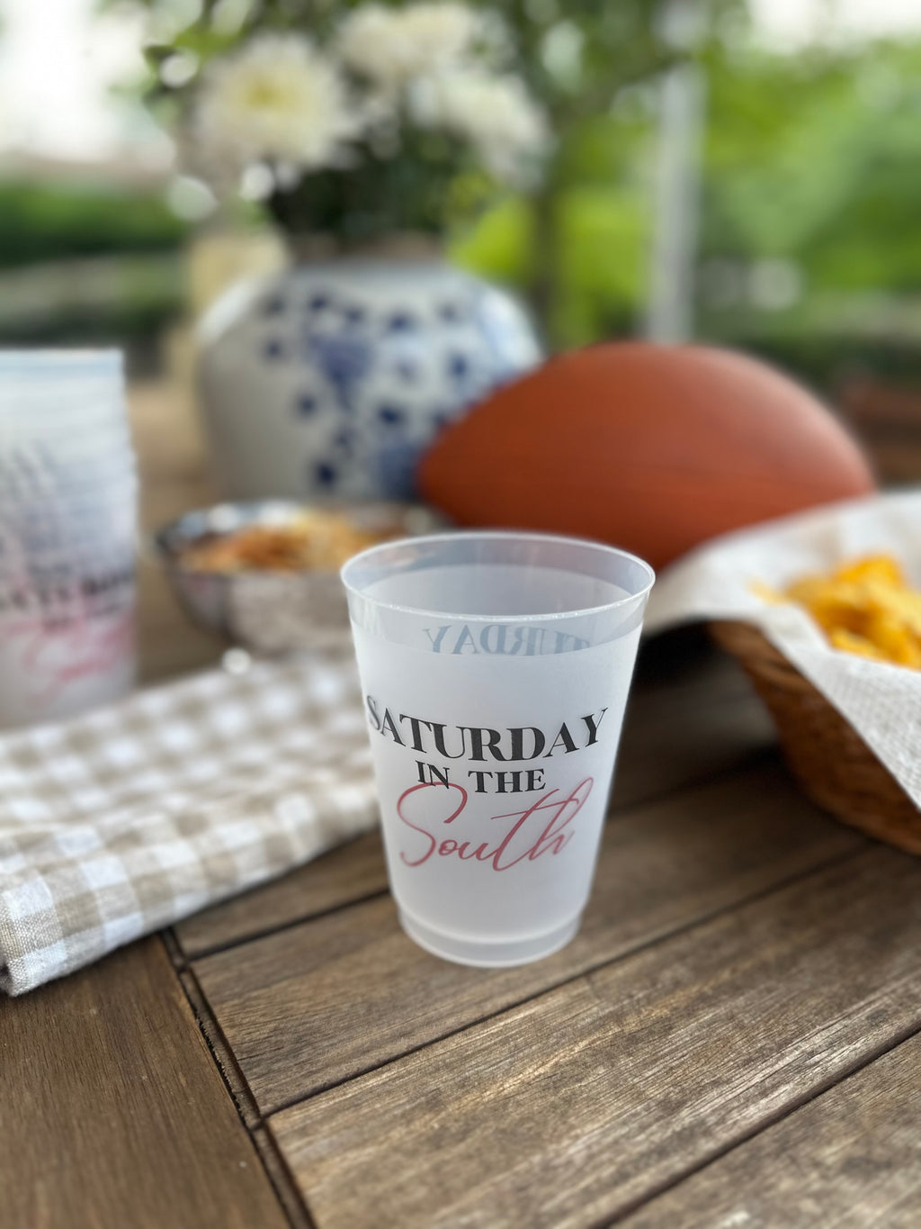 Gamecocks Saturday in the South Frosted Flex 16 oz Shatterproof Cup | Sleeve of 8