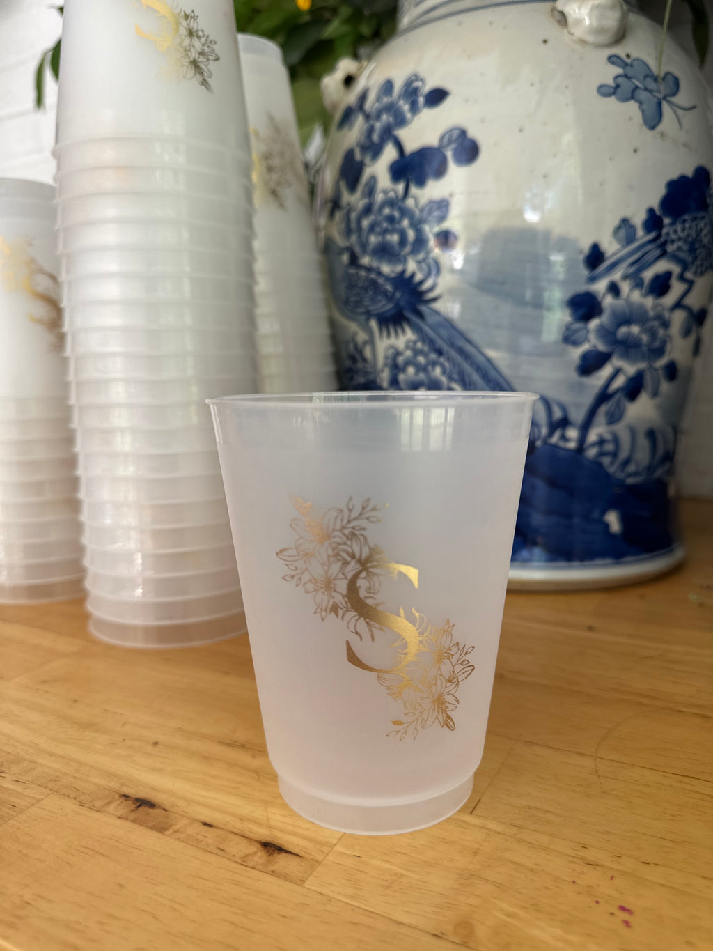 Customized Frosted Flex 16 oz Shatterproof Cups