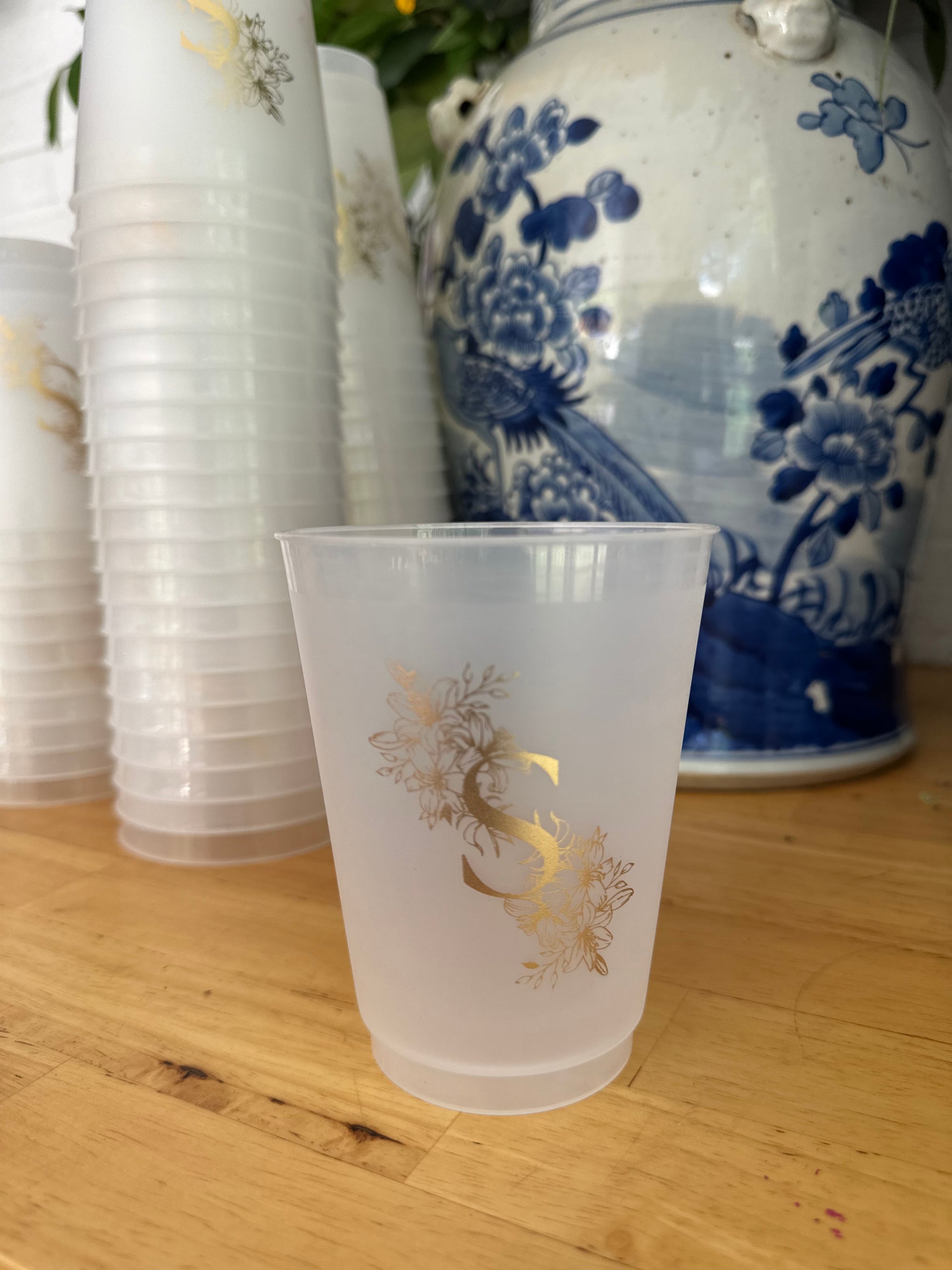 Customized Frosted Flex 16 oz Shatterproof Cups